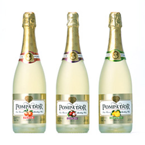 ホストクラブで飲めるシャンパン「ポンパドール」の画像