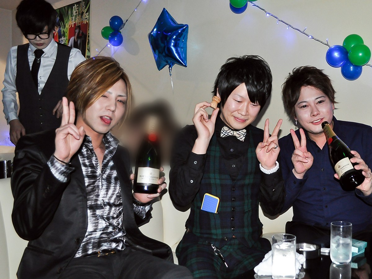 ARASHI けいた 代表 バースデー&一葉 朱璃 店長 昇格祭03 けいた、一葉 朱璃、みんなのゆーと