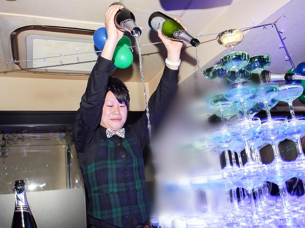 ARASHI けいた 代表 バースデー&一葉 朱璃 店長 昇格祭12 けいた