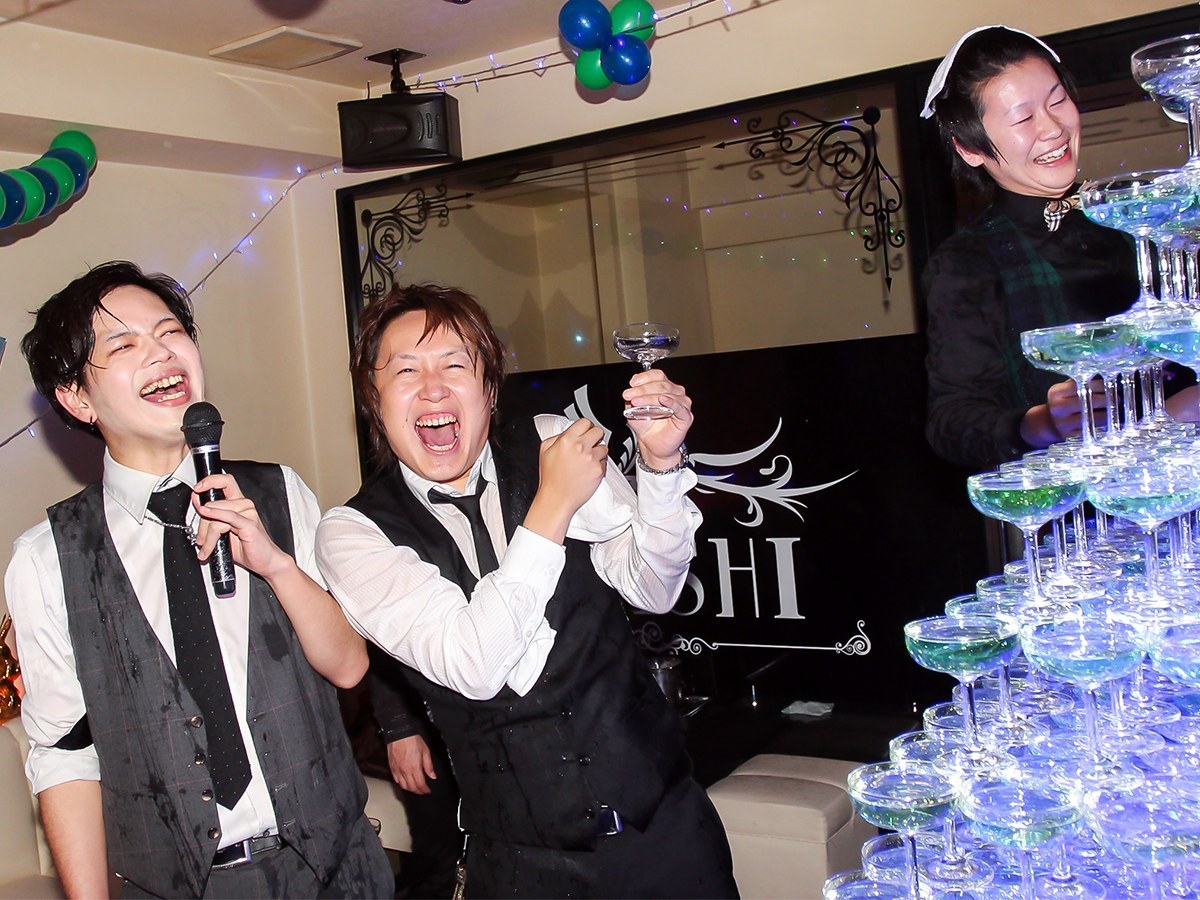 ARASHI けいた 代表 バースデー&一葉 朱璃 店長 昇格祭18 ちゃんとしょうや、けいた、咲良 真七